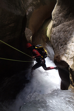 Barranquismo, Canyoning