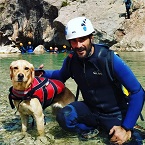 Actividades Barranquismo con perros Sierra de Guara