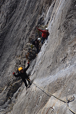 Vía Ferrata de Sacs