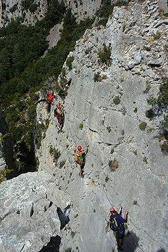 Vía Ferrata Foradada del Toscar