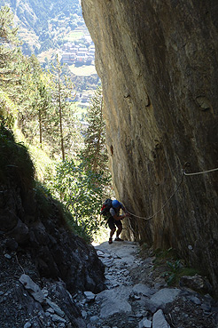 Vía Ferrata Canal de la Mora