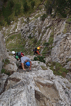 Vía Ferrata Clots de l’Aspra