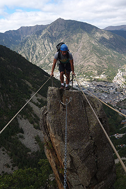 Vía Ferrata Roc d’Esquers