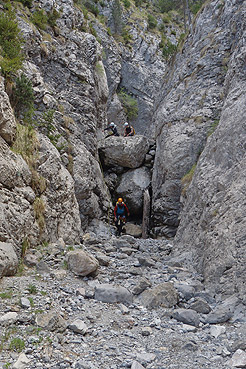 Barranco de Gallinés superior