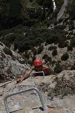 Vía Ferrata Croqueta de Obarra
